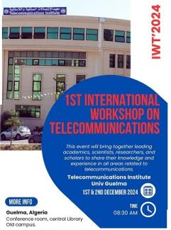 1st International Workshop on Telecommunications  «IWT’2024»